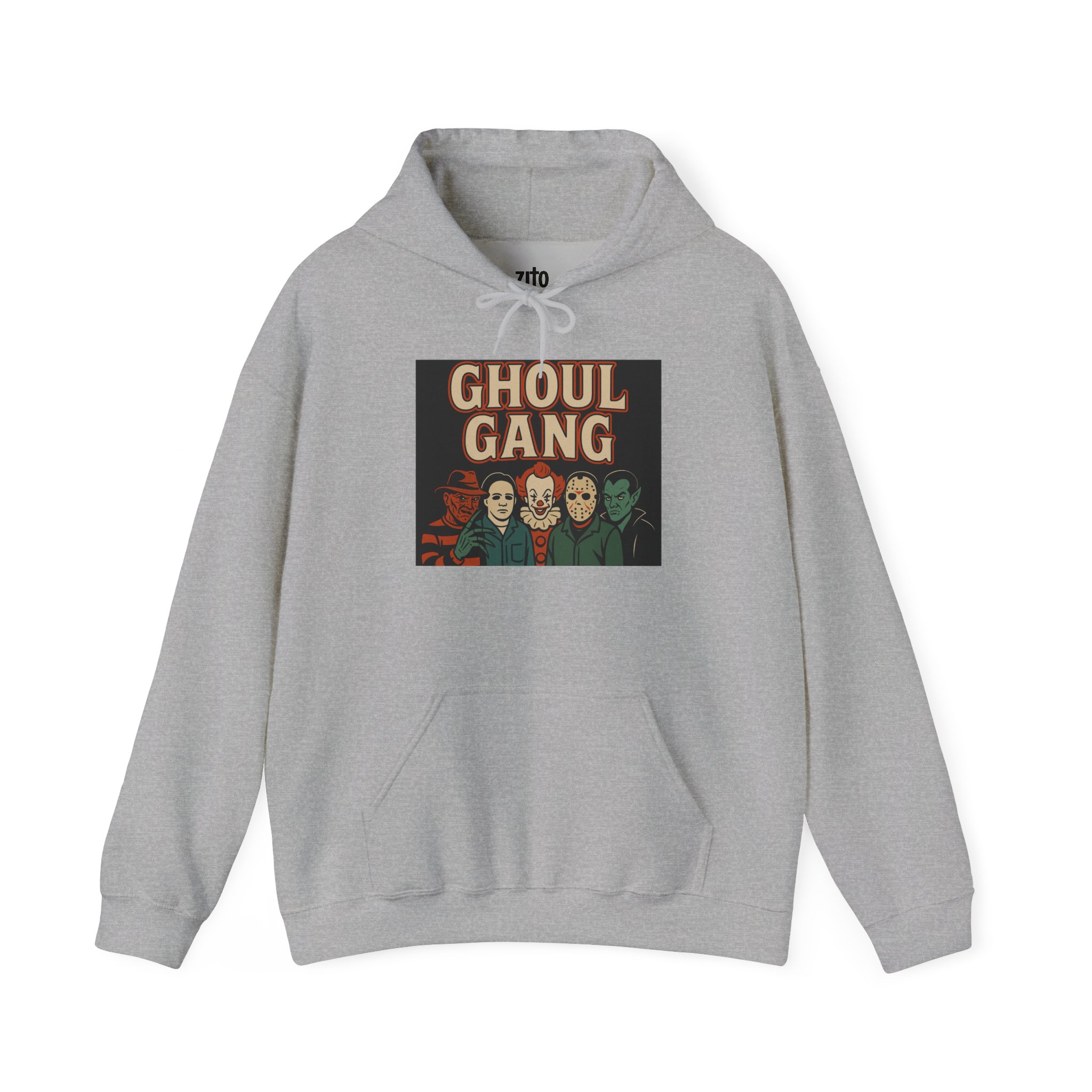 Ghoul Gang Halloween Hoodie view 7